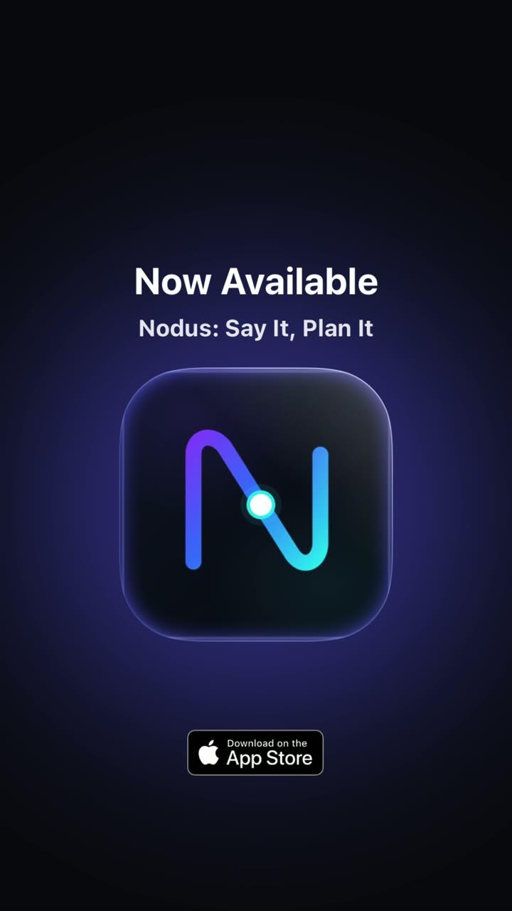 Nodus is now available on the App Store